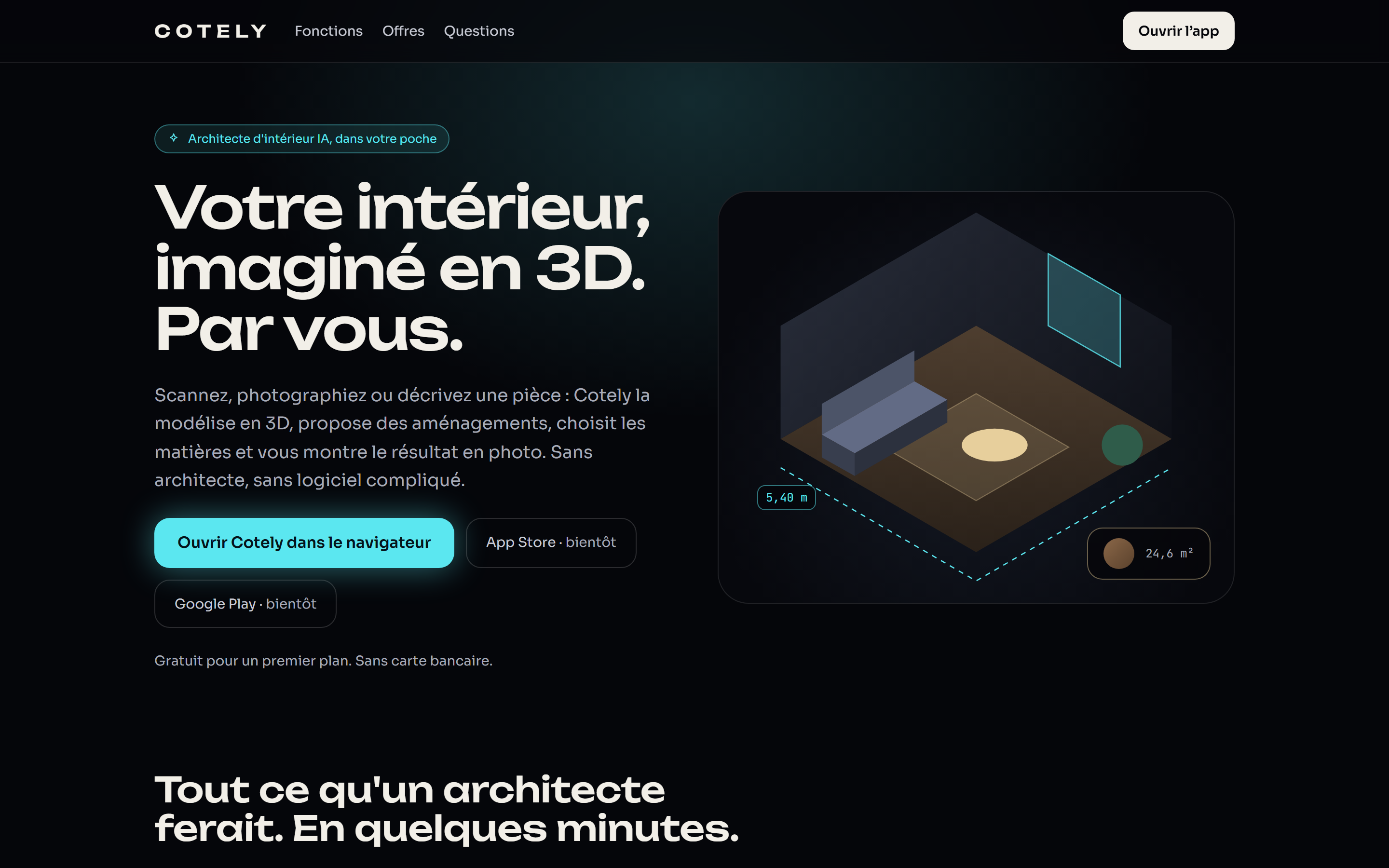 Cotely — version ordinateur